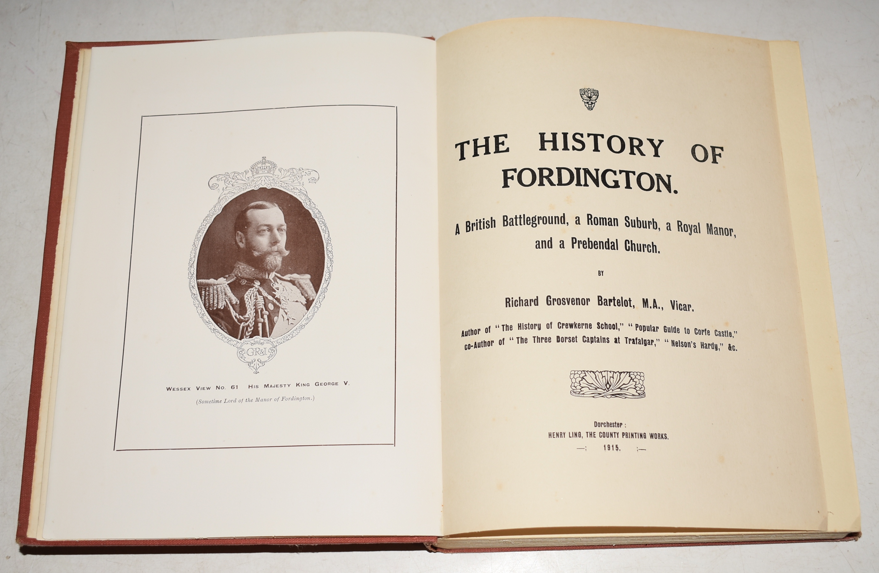 The History of Fordington. A British Battleground, a Roman Suburb, a ...
