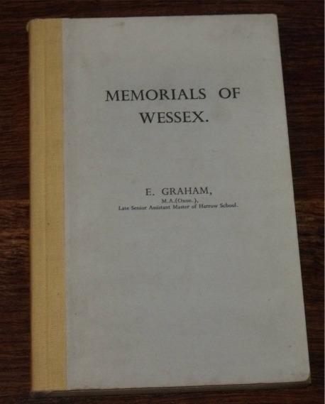 Memorials of Wessex. Image for Memorials of Wessex.