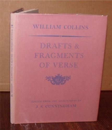 Drafts & Fragments of Verse. Edited from the Manuscripts by J. S. Cunningham. Image for Drafts & Fragments of Verse. Edited from the Manuscripts by J. S. Cunningham.