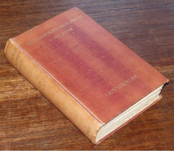 Image for Reginald Bosworth Smith. A memoir.
