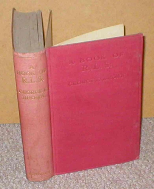 Image for A book of R.L.S. :works, travels, friends, and commentators.