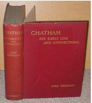 Image for Chatham His Early Life and Connections
