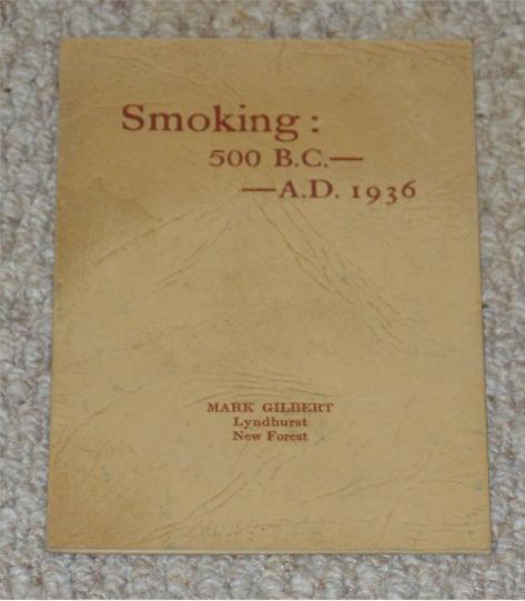 Image for Smoking: 500B.C. - A.D.1936