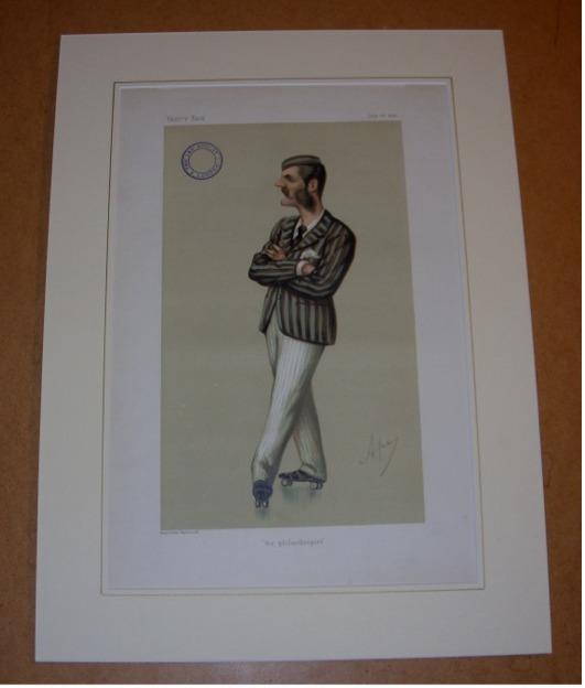Image for ORIGINAL LITHOGRAPH by APE: MR HERBERT BULKELEY MACKWORTH PRAED MP. “the philanthropist”. 18/7/1874. (Politics)