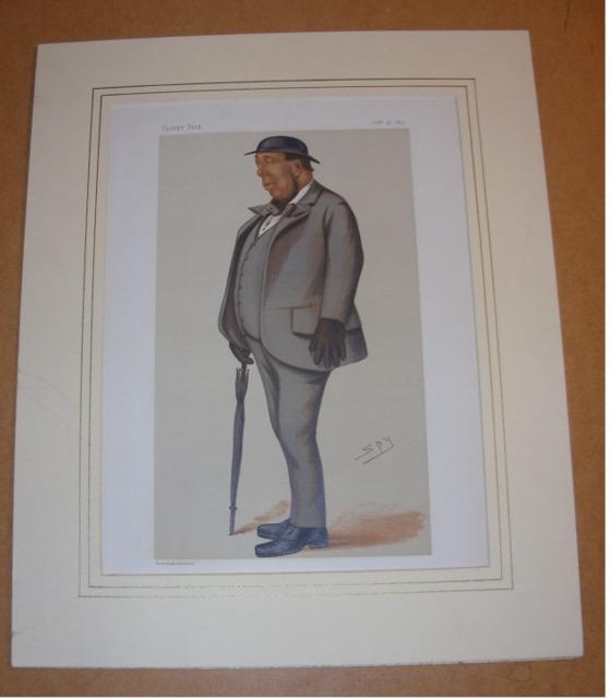 Image for ORIGINAL LITHOGRAPH by SPY: MR.STEEL. “the leviathan”. 27/10/1877. (Wagerers)
