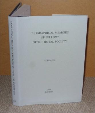 Image for Biographical Memoirs of Fellows of the Royal Society 2004, Vol. 50.