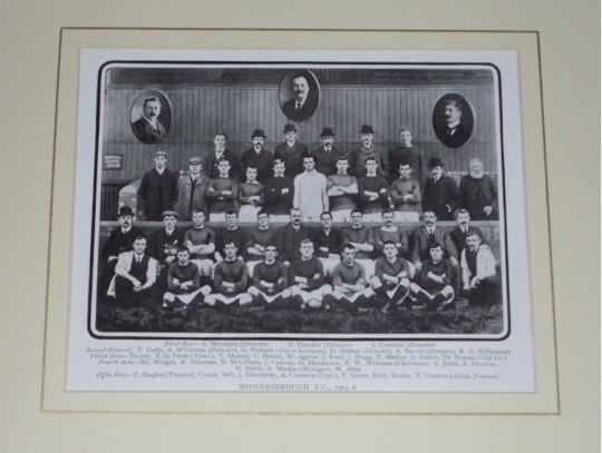 Image for From: "Association Football". Middlesbrough F.C.,1905-6