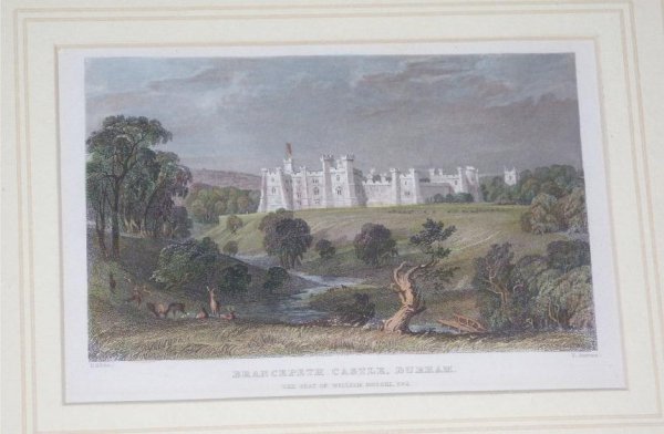 Image for BRANCEPETH CASTLE, DURHAM The Seat of William Russell, esq