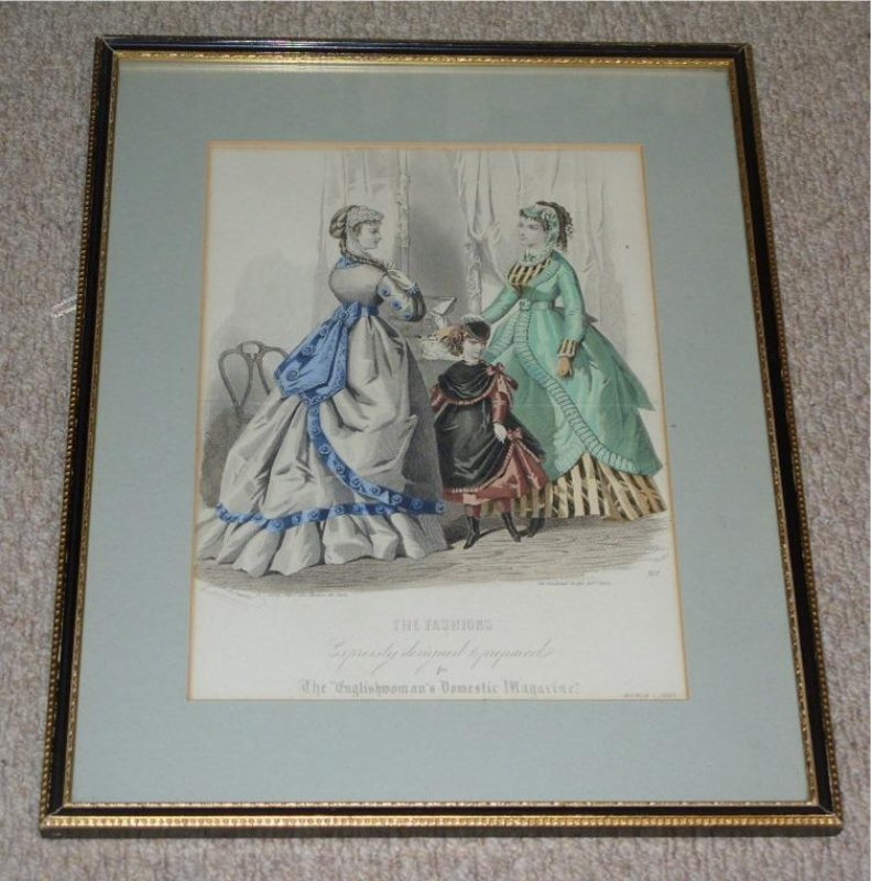 Image for THE FASHIONS Expressly designed & prepared for The "Ehglishwoman's Domestic Magazine"