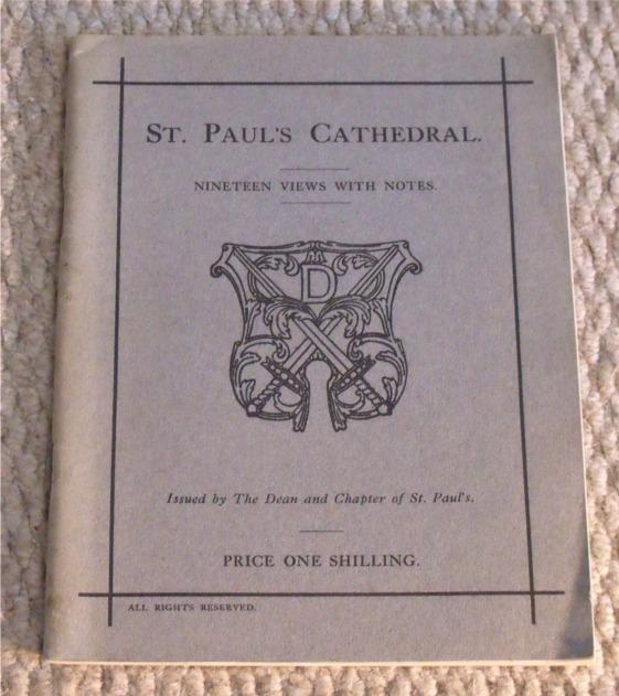 Image for St.Paul’s Cathedral. Views and Notes.