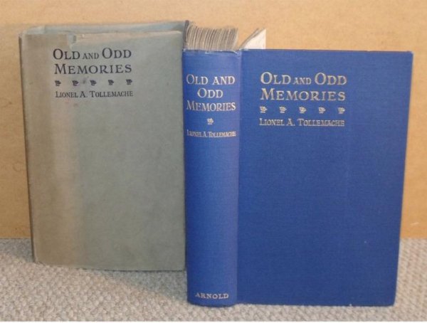 Image for Old and Odd Memories. Signed and dedicated. Second Impression.