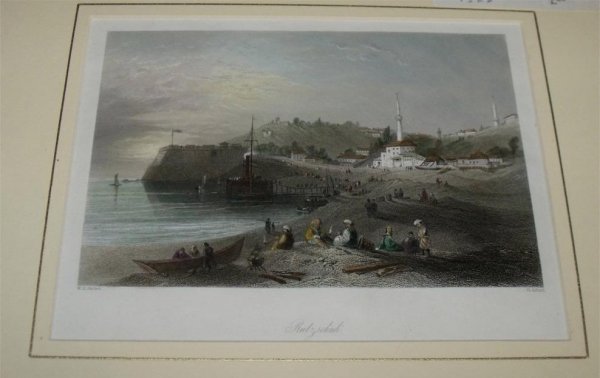 Image for Attractive original steel engraving of Rutzschuk. From “The Beauties of the Bosphorus”.