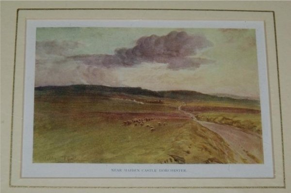 Image for Near Maiden Castle Dorchester. From the book, Wessex.