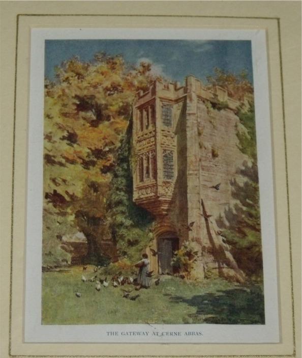 Image for The Gateway at Cerne Abbas. From the book, Wessex.