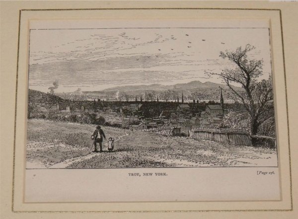 Image for Troy, New York. From Illustrated London News.