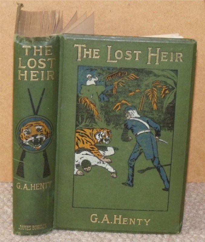 Image for The Lost Heir. Illustrated by Ernest Prater.