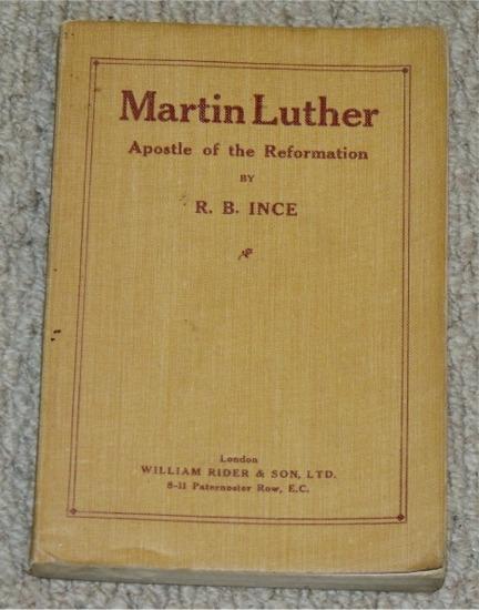 Image for Martin Luther. Apostle of the Reformation.