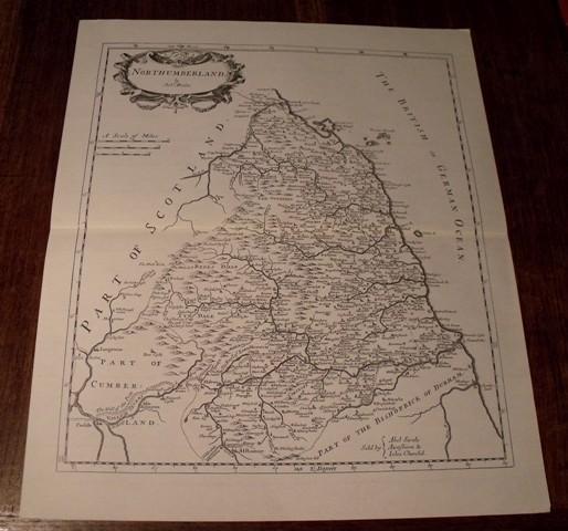 Image for Map of Northumberland.