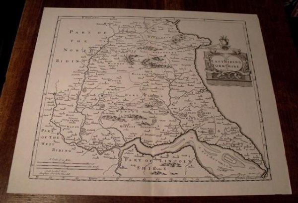 Image for Map of East Riding of Yorkshire.
