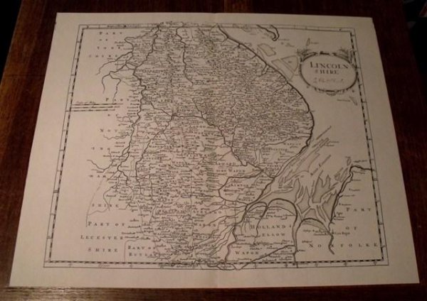 Image for Map of Lincolnshire.