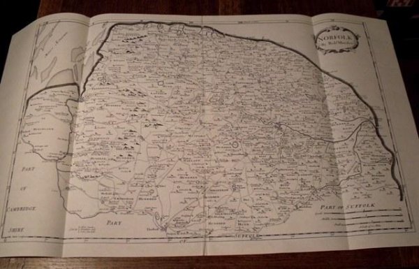 Image for Map of Norfolk.
