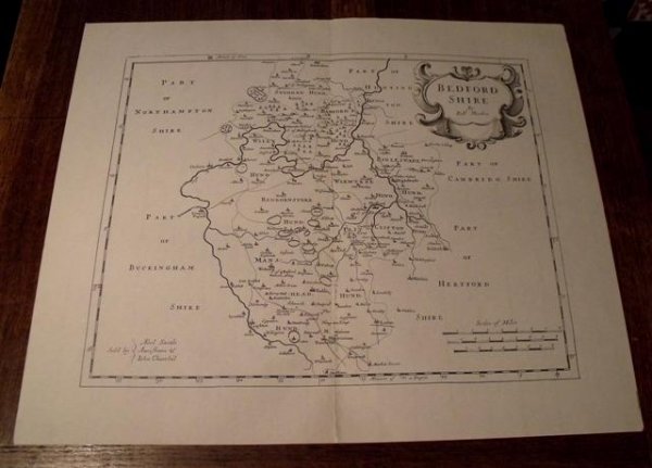 Image for Map of Bedfordshire.