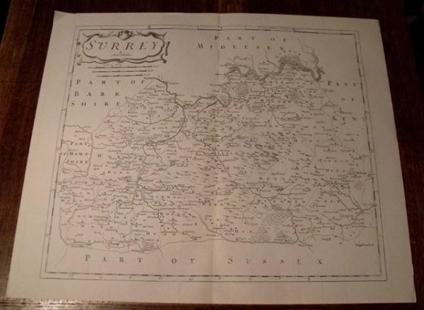 Image for Map of Surrey.