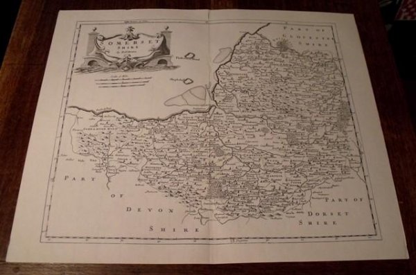 Image for Map of Somerset. Shire