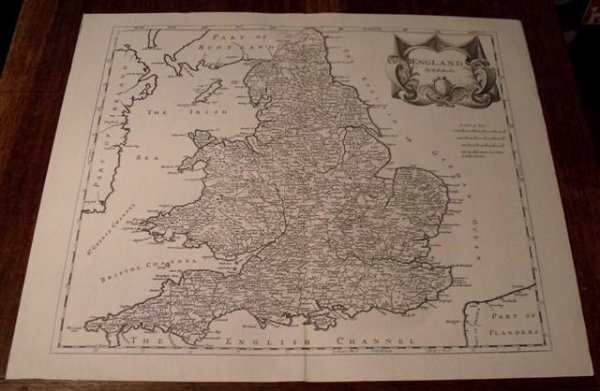 Image for Map of England.
