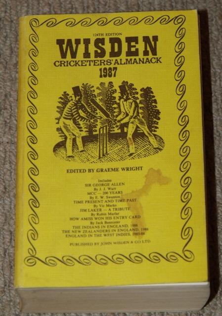 Image for Wisden Cricketers' Almanack 1987. 124th edition.