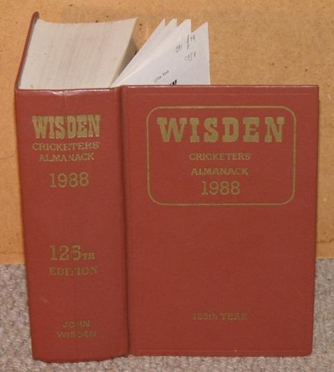 Image for Wisden Cricketers' Almanack 1988. 125th Year.