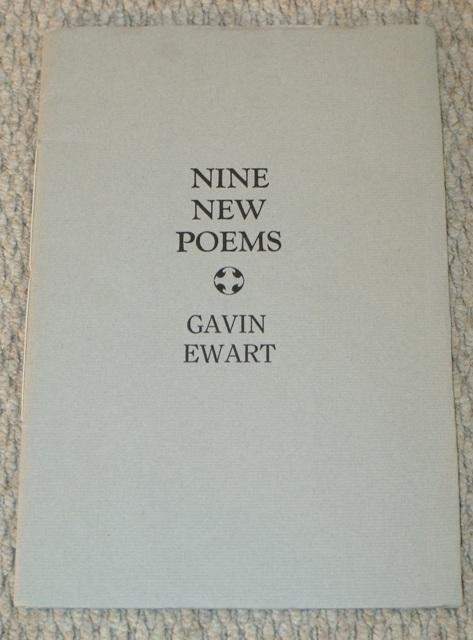 Image for Nine New Poems. Signed limited edition.