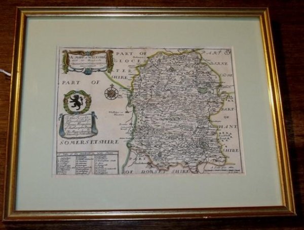 Image for A Mapp of Wiltshire with its Hundreds.