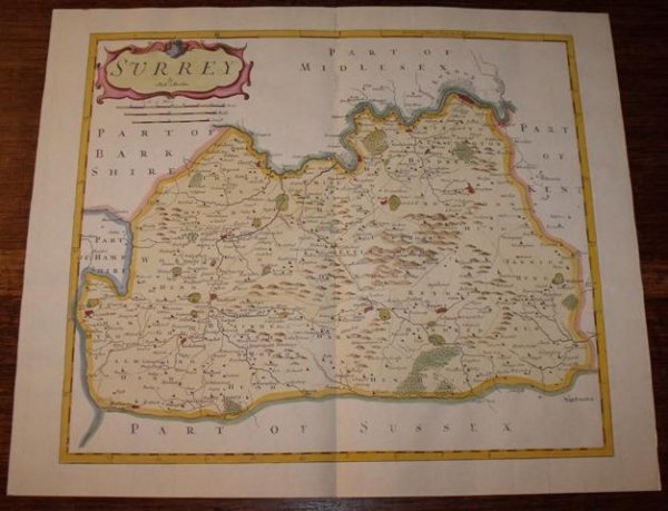 Image for Map of Surrey.