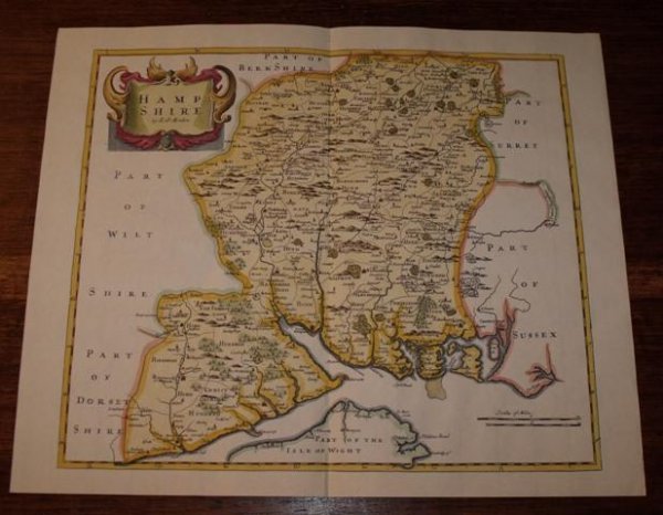 Image for Map of Hampshire.