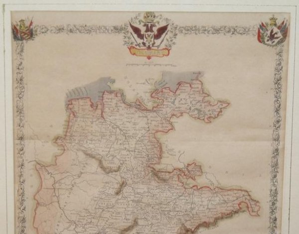 Image for Original Engraved Map of Germany.