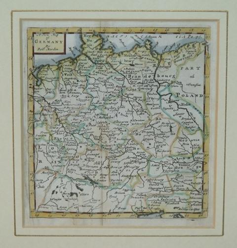 Image for Original Engraved A New Map of Germany.