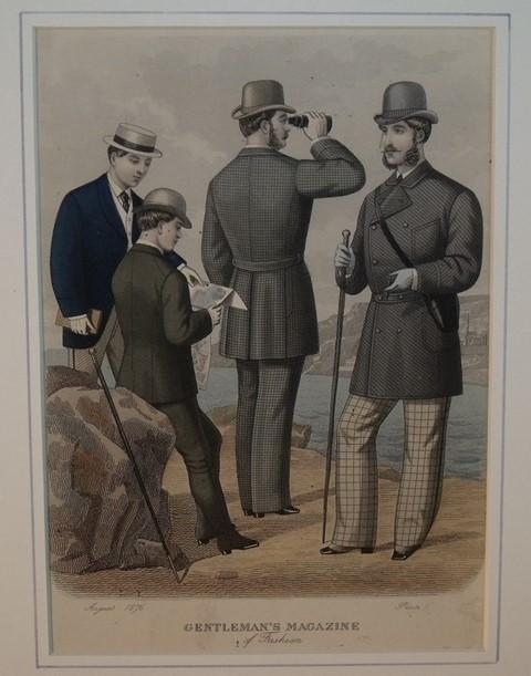 Image for Gentleman’s Magazine of Fashion. Plate 1.