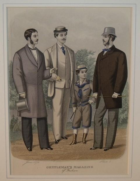 Image for Gentleman’s Magazine of Fashion. Plate 3.