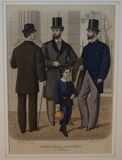 Image for Gentleman’s Magazine of Fashion. Plate 1.