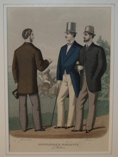 Image for Gentleman’s Magazine of Fashion. Plate 2.
