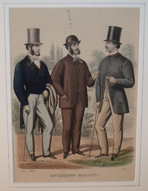 Image for Gentleman’s Magazine of Fashion. Plate 1.