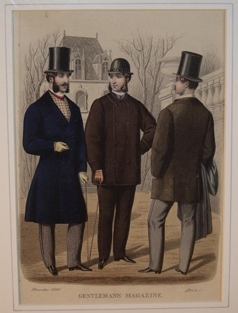 Image for Gentleman’s Magazine of Fashion. Plate 1.