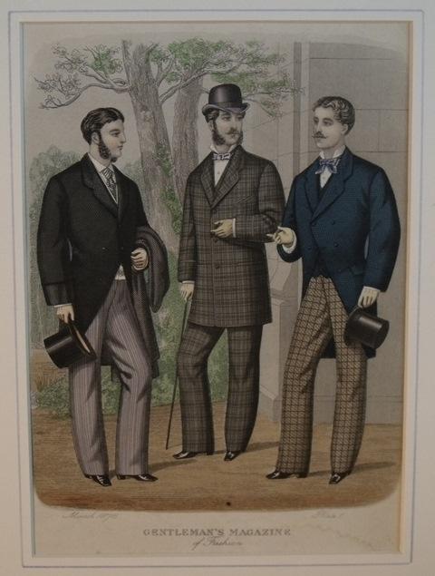 Image for Gentleman’s Magazine of Fashion. Plate 1.