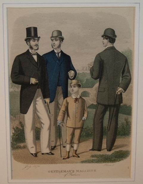 Image for Gentleman’s Magazine of Fashion. Plate 2.