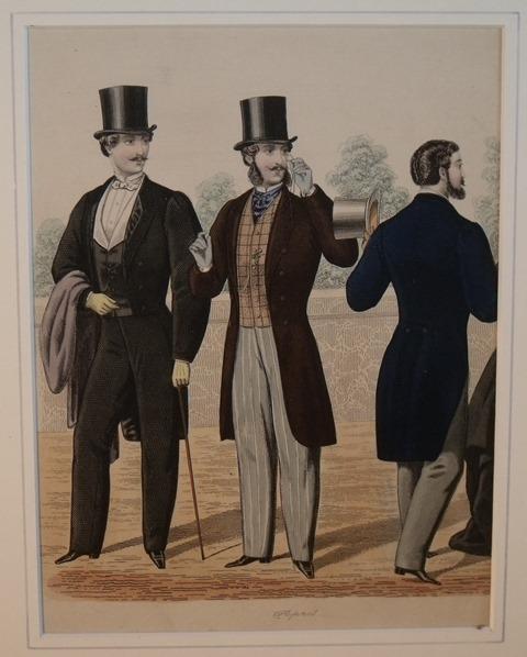 Image for Gentleman’s Magazine of Fashion. Plate 2.