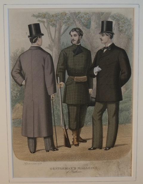 Image for Gentleman’s Magazine of Fashion. Plate 1.