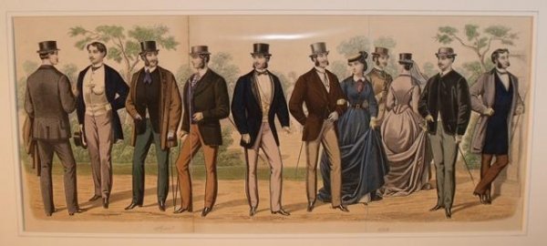 Image for Gentleman’s Magazine of Fashion.