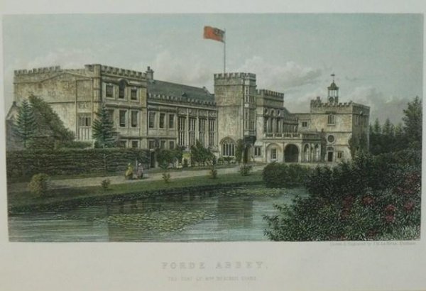 Image for Forde Abbey. The Seat of Mrs Bertram Evans.