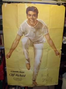 Image for A Large Poster of Cliff Richard “As he appears in the Elstree Distributor’s Film, Summer Holiday.”